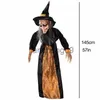 Party Decoration Halloween Witch Ghost Decor Horror Pendant Glowing Prank Props Electric Gift Haunted House Bar Club Home Festival Decoration X0905