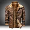 Men's Leather Faux high quality jackets business 2023 Slim Genuine Bomber Jacket Men Real Flights Black Pilot Coats 230904