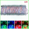 1000 stks DC5V DC12V WS2811 IC LED Modules String Licht 12 MM Volledige Kleur IP68 Outdoor Waterdichte Advertentie Pixel Lights262q