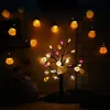 Other Event Party Supplies 60CM Halloween Pumpkin Bat Ghost Lights with 24 LED Lights Halloween Tree Light Haunted House Festival Decor Halloween Ornaments 230905