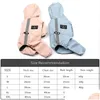 Dog Apparel Pet Waterproof Breathable Reflective Raincoat Puppy Coat Clothing Supplies Drop Delivery Home Garden Dhhaa