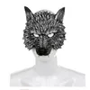 Halloween 3D Wolf Mask Party Masks Cosplay Horror Wolf Masque Halloween Party Decoration Accessories GC1412215F