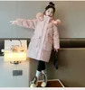 Down Coat 2023 Winter Down Jacket For Girls Coat Waterproof Shiny Hooded Children Outerwear Clothing Teenage Kids 5-14 Year R230905