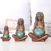 Decorative Objects Figurines Mother Earth Statue Resin Crafts Decoration Millyear Gaia Goddess of Art Desktop Ornament Sculpture Home Gifts 230905