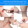 Back Massager Tcare Gua Sha Tool Rostfritt stål Metallskrapande massage Lymfatisk dräneringsskrapa för kropp 230904