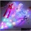 Party Favor Princesse Light-Up Magic Ball Baguette Glow Stick Sorcière Assistant LED Baguettes Halloween Noël Rave Jouet Pour Enfants Drop Livraison Hom Dhvrx