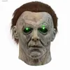 Partymasken Halloween Horror Michael Myers Maske Cosplay Latex Vollgesichtsparty Gruselige Requisiten Zubehör T230905