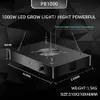 EphydroフルスペクトルLED Grogh Light 100W 576PCS LED High PPFD Grow Light with Ten