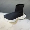 Designer sapatos homens mulheres 3xl meias tênis botas de malha sapatos plataforma sneaker estiramento preto branco treinadores ao ar livre casual esporte sapato com caixa no467