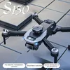 Fırçasız Motor S150 RC Drone: Engel Kaçınma, Akış Konumlandırma, Çift Ayarlanabilir Kamera, İHA Quadcopter