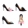 Machmach Satin Bow Pumps Dress Shoes