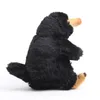 플러시 인형 18cm Binatang Fantastis Dan Tempat Untuk Menemukan Mereka Boneka Niffler Mainan Mewah Black Duckbills Hewan Lembut Hadiah Anak Anak 230905