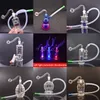 2 Set Bruciatore a Olio in Vetro Bong Narghilè Tubo dell'Acqua Bubbler 10mm Femmina Dab Rig Bong per Fumare con Banger Maschio Chiodo e Tubo per Olio 20 Stili per Opzione