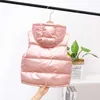 Down Coat Girls Boys Baby's Kids Down Vest Waistcoat 2023 Cute Warm Thicken Winter Autumn Outdoor Jacket Cardigan Children's Clothes R230905