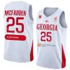 Tryckt VM 2023 Basketball 5 Mamukelashvili Jersey Georgia Shirt National Team 4 Rati Andronikashvili 35 GOGA BITADZE 25 THADDUS MCFADDEN 23 Shengelia