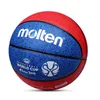 Ballen Bola Basket Molten Asli B7c3300baru Bahan PU Cair Kualitas Tinggi Ukuran Resmi 7 Gratis Pengiriman 230905