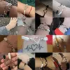Charm Bracelets Heart Couple Bracelet for Lover Women Men Hand Crafted Adjustable Rope Friends Relationship Matching Bracelets Jewelry Gift R230905
