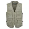 Men's Vests 8XL 9XL 10XL Male Casual Summer Big Size Cotton Sleeveless Vest With Many 16 Pockets Men Multi Pocket Pograph Waistcoat 230904