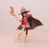 Finger Toys Movie Konosuba: Guds välsignelse över denna underbara värld! Kurenai Densetsu Anime PVC Action Figur Toy Adult Collection Model Doll