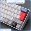 Teclados Keycap personalizado Anime Spanyol Prancis Jerman Jepang Coréia Rusia tata letak perfil ISO Cherry para teclado mekanik 230905