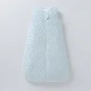 Sacos de dormir para o inverno bebê outono saco de dormir minky dot acolchoado saco de dormir nascido cama swaddle cobertor bebês crianças 230905