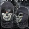 New Black Mask Ghost 6 Skull Balaclava Ski Hood Cycling Skateboard Warmer Full Face Ghost199l