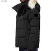 Men Designer Real Coyote Fur Outdoor Wyndham Windbreaker Jassen Onymia Obior Obior Oweta Fourrure Manteau Down Płaszcz Hiver Parka Doudoune 2tggu