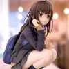 Finger Toys Anime Hige Wo Soru. Soshite joshikousei wo hirou figur skol uniform ogiwara sayu squatting action figur sexig flickor modell leksak