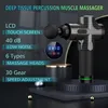 Full Body Massager Deep Tissue Massage Gun Portable Muscle Massager Massage Pistool For Back Neck Body Muscle Pain Relieve 230904