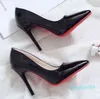 2022rouges hauts pour femmes 8cm 10cm 12cm talons pointus palmes chaussures de collection Sexy