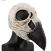 أقنعة الحفلات غراب قناع جمجمة الطاعون دكتور قناع Cosplay Bird Latex Masks Carnival Animal Masquerade Halloween Party T230905