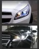 Bilhuvudljus för Malibu 2012-20 15 LED-bilstrålkastare DRL Dagslampor Höga lågbalkens främre strålkastare Assembly