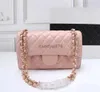 Top Designe custom luxury brand handbag Womens bag 2023 leather brief gold chain nice crossbody 2.55cm black white pink cattle clip sheepskinqwertyui879