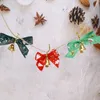 Christmas Decorations Tree Bow For Home Wedding Party Decoration 2024 Year Navidad Gifts Crafts 230905