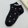 Vrouwen Sokken 10 Paar Zomer Kant Dunne Rand Enkelsok Casual Leuke Korte Asakuchi Kawaii Meisjes Sox 2023 Ademend