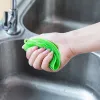 Top Silicone Dish Bowl Cleaning Borstes Multifunktion 5 Färger SCouring Pad Pot Pan Wash Borsts Cleaner Kitchen Dish Washing Tool DBC