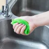 Classic Silicone Dish Bowl Cleaning Brushes Multifunction 5 colors Scouring Pad Pot Pan Wash Brushes Cleaner Kitchen Dish Washing Tool DBC