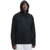 Lu jaqueta masculina com capuz casaco esportivo roupas esportivas camisola de fitness treinamento de basquete correndo jaqueta de manga longa joggers sweatershirts