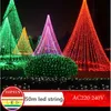 Hi-Q防水240 LED STRING LIGHT 50M 220V-240Vクリスマスパーティーのための屋外装飾ライト8colors屋内屋外DEC217E