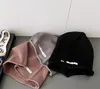 Simples preto nicho pilha heap boné estilo coreano internet celebridade versátil moda boné toque início do outono quente lazer chapéu personalidade gorro chapéus