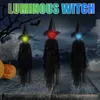 Party Decoration Halloween Glow Decorations Outdoor 1.2M Large Black Holding Hands Screaming Witches Scary Decor for Home Outside Yard Lawn x0905