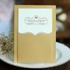 High Quality Gold Wedding Invitations 2017 Cheap Elengant Pink Invitation Cards For Party With Print Blank or Custom Inner2916