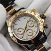 Mens Relógios de Alta Qualidade Data Relógio Dia Designer Relógios Automático 40mm Ouro 904L Aço Inoxidável Luminosa Safira À Prova D 'Água King Dhgate Sports WristWatch