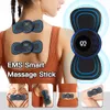 Massageando Travesseiros de Pescoço EMS Pulso Elétrico Pescoço Massageador Cervical Massagem Patch Adesivo Estimulador Muscular Portátil Alívio Dor Relax Massageador 230904