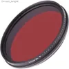 Filters FOTGA Adjustable Infrared Filter IR Pass X-Ray Lens Filter Variable for DSLR Camera 46/49/52/55/58/62/67/72/77/82mm Q230905