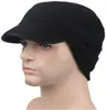 Beanieskull Caps Connectyle Men 'Winter Warm Skull Cap Outdoor Windproof Moft Fleece Earfap Beanie Daily Hats With Visor 230904