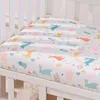 Täcken Baby Fitted Sheet Born Cotton Soft Crib Bed Barn Madrass täcker 230904