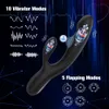 Vibrateurs lapin 10 modes de vibration double moteur G Spot stimulateur clitoridien masseur vibrant 5 battements jouets sexuels pour adultes 230904