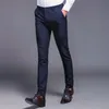 Herren Hosen Mode Hohe Qualität Baumwolle Männer Anzug Gerade Frühling Herbst Lange Männliche Klassische Business Casual Hosen Voller Länge 230904