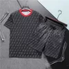 Mens Designers Tracksuits Summer Suits 23SS Fashion with Letters Embroidery Shirt Seaside Holiday Shorts Shorts Set Mans 2024 Luxury Set Outfits Sportswears